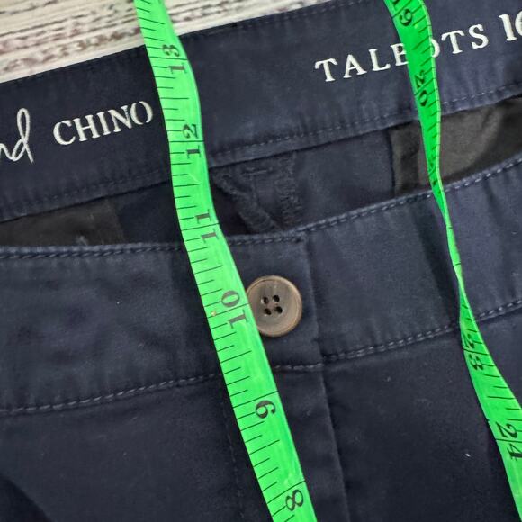 Talbots Woman Weekend Chino Pants Navy Blue Size 16W - Picture 7 of 8